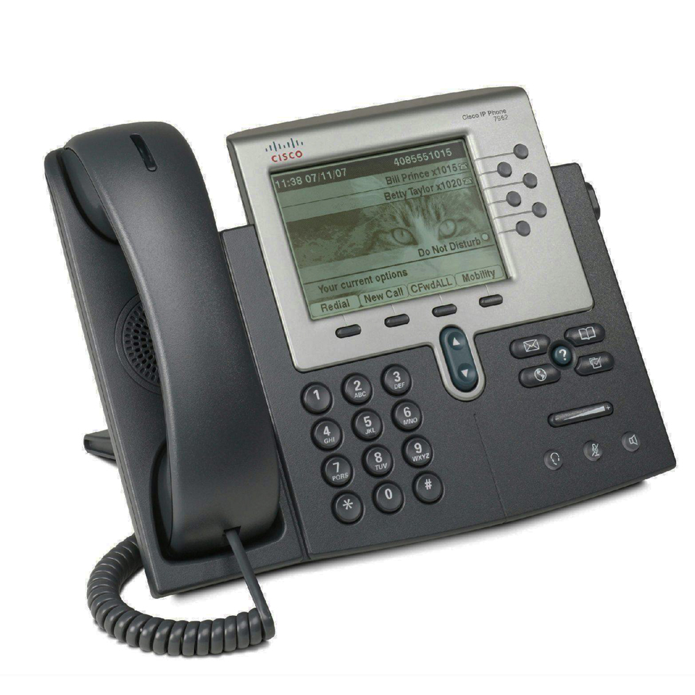 تلفن تحت شبکه سیسکو مدل CP-7962G RF