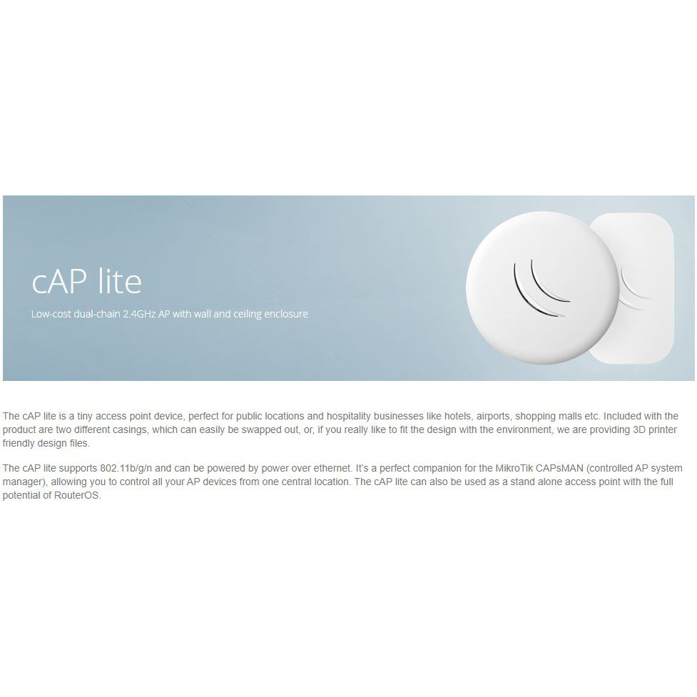 اکسس پوینت میکروتیک مدل cAP Lite