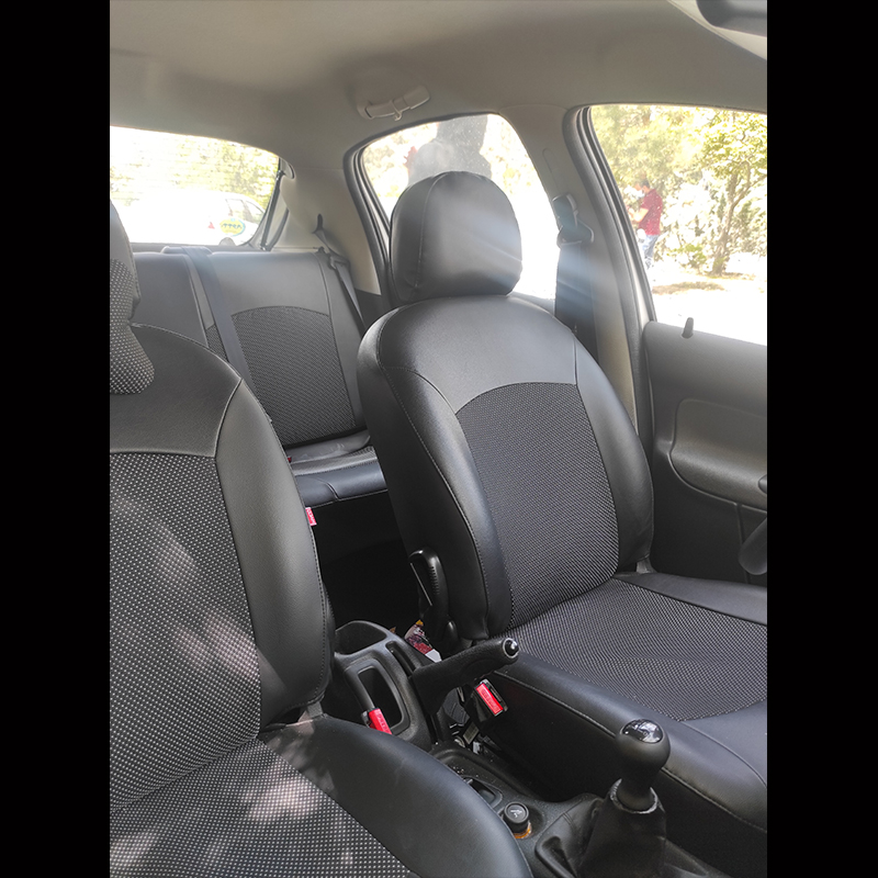 روکش صندلی خودرو هایکو طرح اطلس چرم مناسب برای پژو 206 و 207