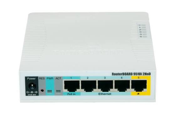 روتر بی سیم میکروتیک مدل RB951Ui-2HnD